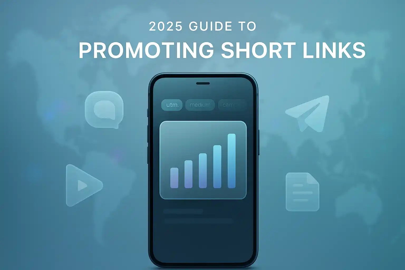 Thumbnail — promoting short links with clean traffic, UTM concepts, and analytics (2025)
